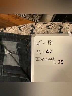 Ann Taylor Men’s Indigo Skinny Jeans